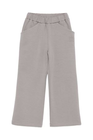 grey cotton trousers DOUUOD KIDS | DX6Q30Z2858321